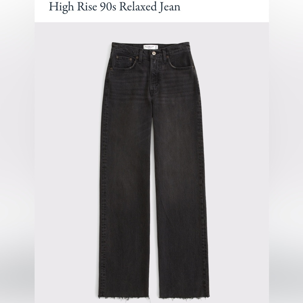 Abercrombie 90s Relaxed Straight Leg Jean